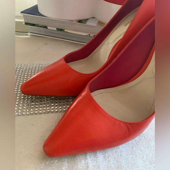 Gorgeous Orange NICHOLAS KIRKWOOD Pump SZ 10 👠👠🔥🔥🔥 - Picture 11 of 14